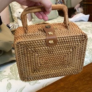 Small straw bag